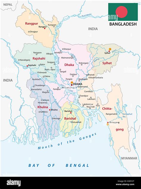 Bangladesh map hi-res stock photography and images - Alamy