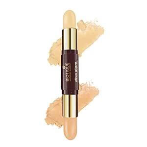 Buy Biotique Natural Makeup Diva Glam Highlighter Duo Stick, Shade N ...