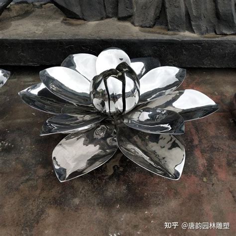 不锈钢花朵雕塑定制 - 知乎