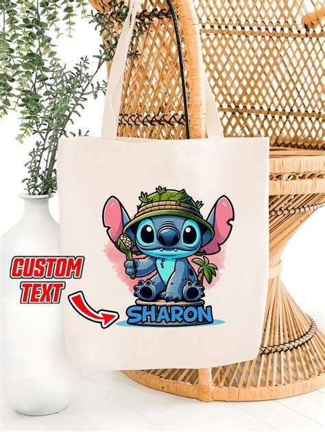 Disney 1pc Custom "Lilo & Stitch Experiment 626" Printed Fashionable ...