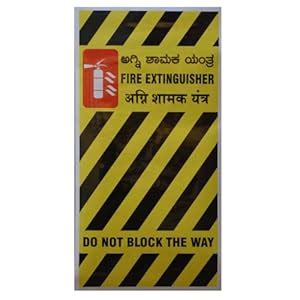 Fire Extinguisher sticker - Ecosolvent printing with lamination ...