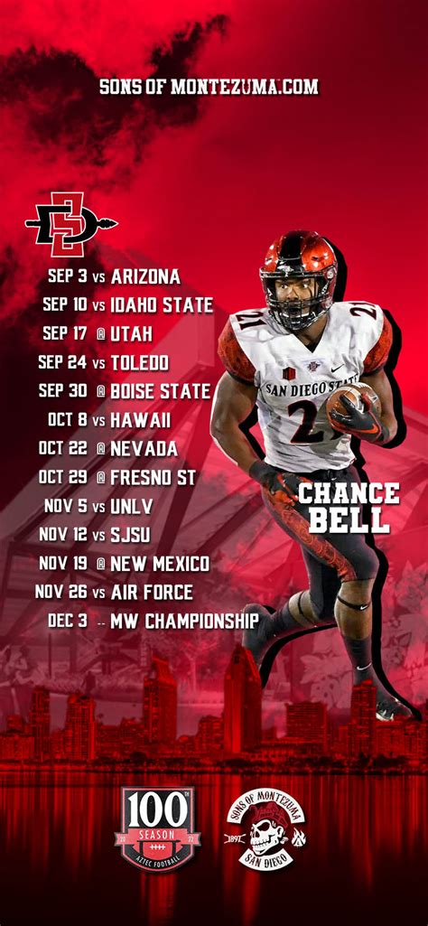Sdsu Football Calendar - Printable Calendars AT A GLANCE