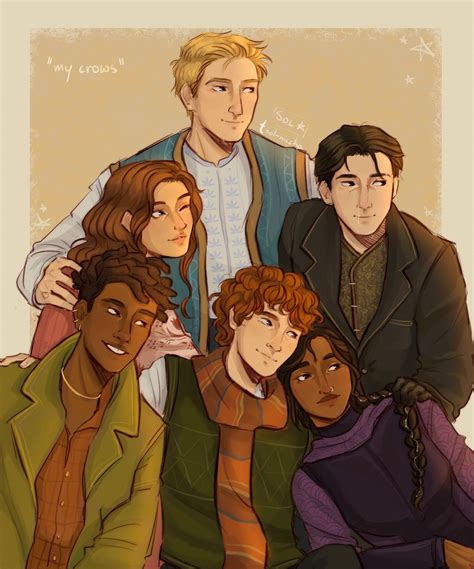 Matthias, Nina, Jesper, Wylan, Inej and Kaz - Sox of Crows in 2025 ...