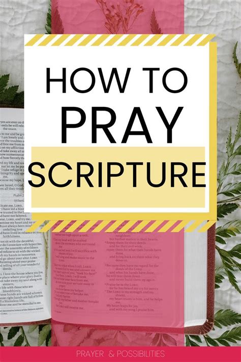 Image result for How to Pray Scripture