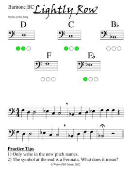 Image result for Baritone Music Notes