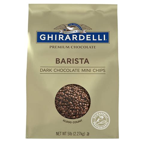 Ghirardelli Chocolate Company Mini chips barista de chocolate negro ...