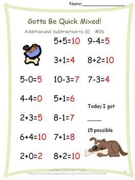 Image result for Addition Number Speed Test