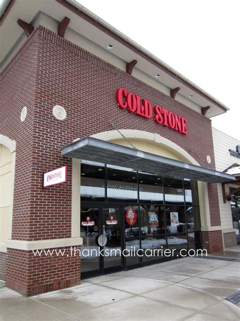 Thanks, Mail Carrier | Cold Stone Creamery New Frozen Yogurt Creations and Shakes {Review ...