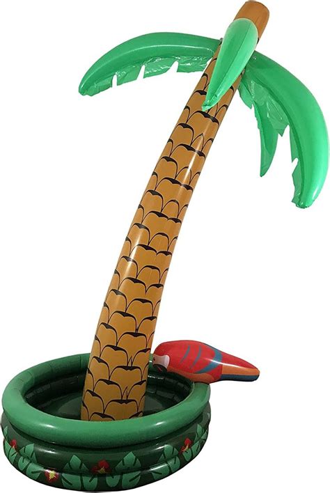 Buy KINREX Inflatable Palm Tree Cooler, Beach & Pool Theme Party ...