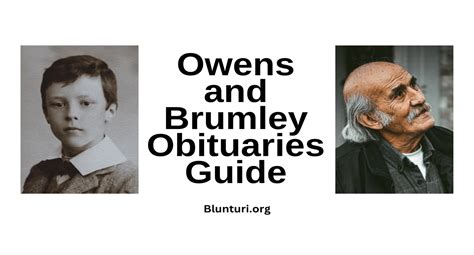 Owens and Brumley Obituaries - Blunturi