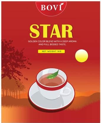 BOVI STAR TEA 1KG Black Tea Pouch Price in India - Buy BOVI STAR TEA ...