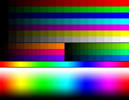RGB Color Test 的图像结果