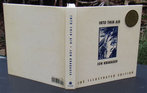 INTO THIN AIR. The Illustrated EDITION DELUXE -- SIGNED First Printing ...