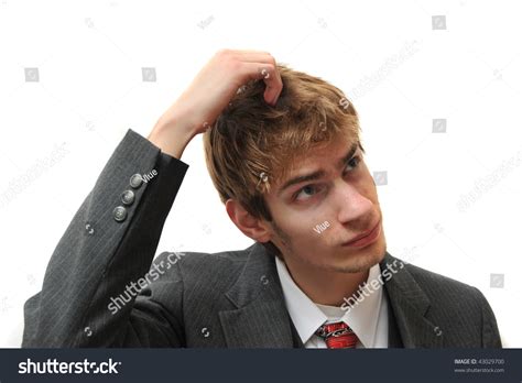 Young White Male Caucasian Adult Business Stock Photo 43029700 ...