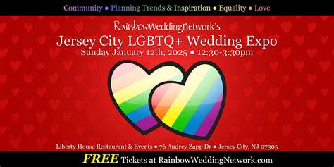 2025 Jersey City LGBTQ+ Wedding Expo, The Liberty House, Jersey City ...