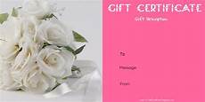 Wedding Gift Voucher by Free Printable Anniversary Gift Vouchers Customize Wedding Gift Voucher