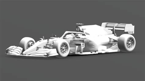 Formula 1 Car Model - 2nd Version - Download Free 3D model by Snoozy ...