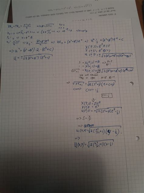 Image result for First-order partial differential equation First-order PDE Examples