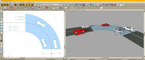Good way to show and also test turning radius for 90 degree turn on a ...