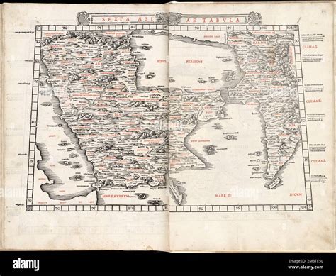 Sexta Asiae tabula , Arabian Peninsula, Maps, Early works to 1800 Norman B. Leventhal Map Center ... - map of arabia in 1800