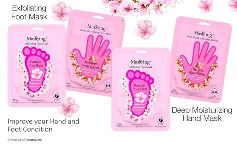 Buy Masking Hydrating, Deep Moisturisation and Exfoliating Foot Mask ...