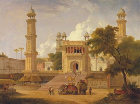 Indian Temple Said To Be Mosque, Muttra - Posters by Thomas Daniell ...