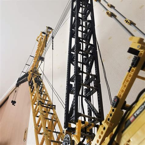 Buy MOCI RC 2020 LR 11000 Crane Bricks Model with 10 Motors for ...