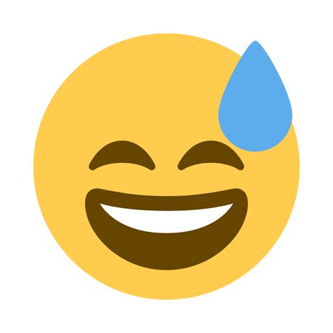 😅 Grinning Face With Sweat Emoji Guide - What Emoji 🧐