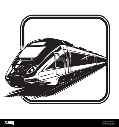 High speed electric train Stock Vector Image & Art - Alamy