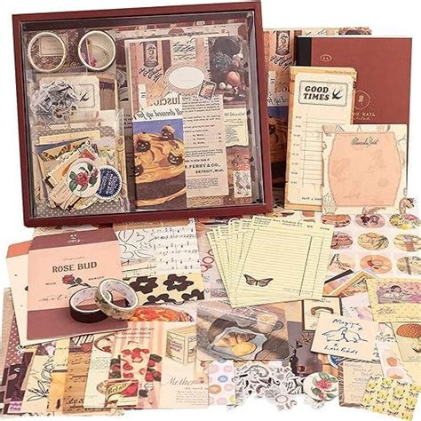 Mluffy Notebook Collage Album 346pcs Aesthetic Sticker | Art Journaling ...