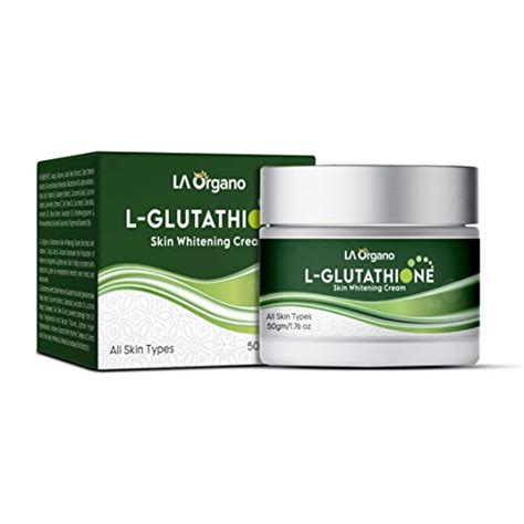LA Organo L-Glutathione Cream For Skin Whitening Usage, Benefits ...