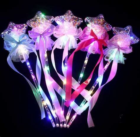 Buy Glan Led Flashing Light Stick Toys for Kids Boys Girls Magic Wand ...
