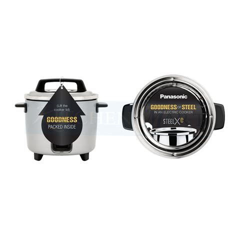 Panasonic SR-WA18H (SUS) - Premium Triply Stainless Steel Rice Cooker ...