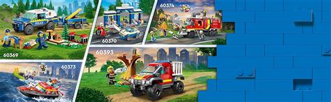 LEGO City 4x4 Fire Engine Rescue 60393 Building Toy Set (97 Pcs ...
