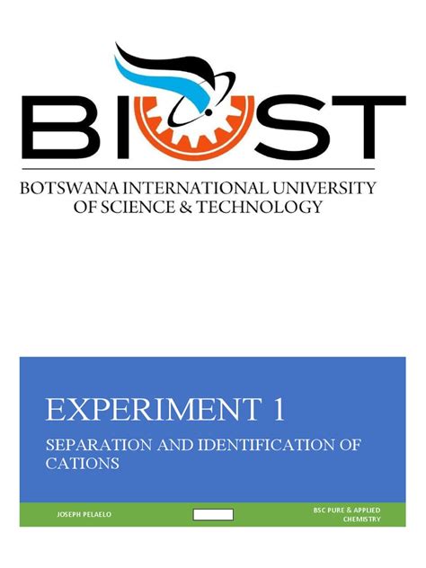 Free Science Lessons Identifying Cations 的图像结果
