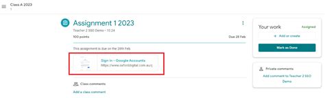 Image result for Google Classroom Homework Assignment