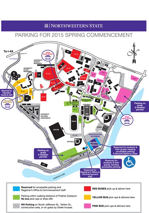 Northwestern University Campus Map