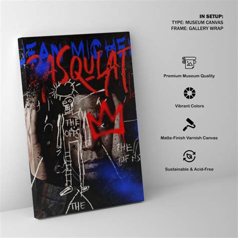 Buy Jean-Michel Basquiat IV Pop Art Painting & Art Print Online India ...