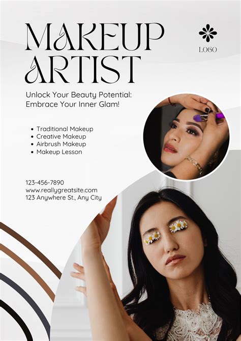 Free To Print Makeup Artist Poster Templates Canva, 52% OFF
