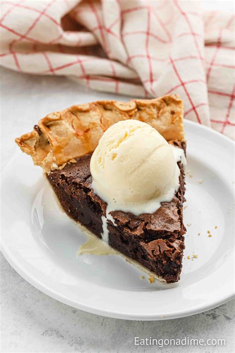 Brownie Pie Recipe - Eating on a Dime