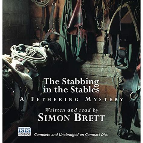 The Stabbing in the Stables (Audio Download): Simon Brett, Simoln Brett ...