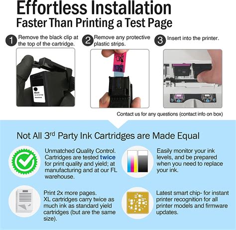 Limeink Remanufactured Ink Cartridge Replacement for HP Ink 67 XL for ...