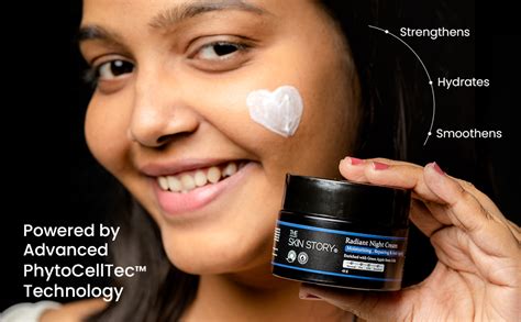 The Skin Story Anti Aging Radiant Night Cream for Women | Night Cream ...
