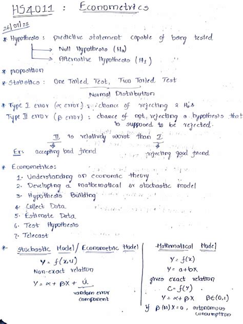 Econometrics Lecture Notes PDF 的图像结果