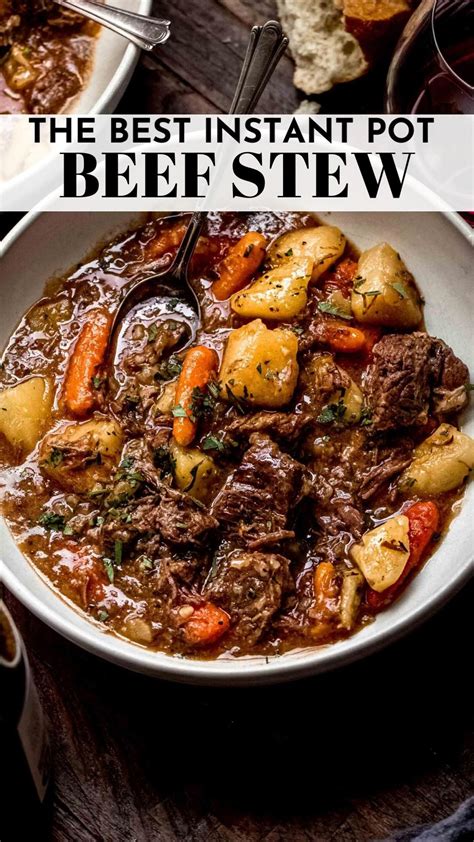 Instant pot beef stew – Artofit