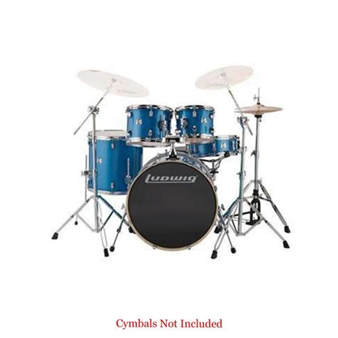 Buy Ludwig Evolution Series 5-Piece Complete Acoustic Drum Kit With ...