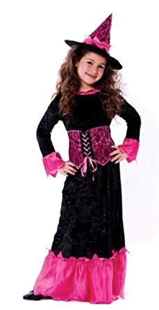 Buy Paper Magic Pretty Pink Witch Costume, Large (10/12) Online at Low ...