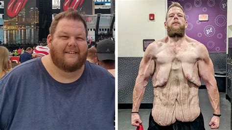 不到两年减重300斤，美国男子晒减肥前后对比图_凤凰网视频_凤凰网