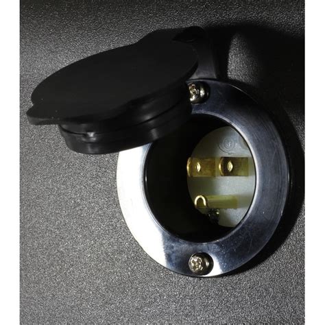 AC WORKS 15-Amp 1-Space Generator Power Inlet Box ASIN515P-WC at Lowes.com