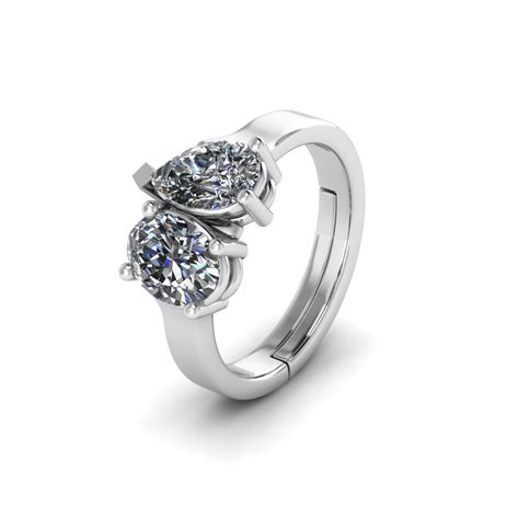 Pure 925 Silver Toi Et Moi Ring For Women – Silveronaire
